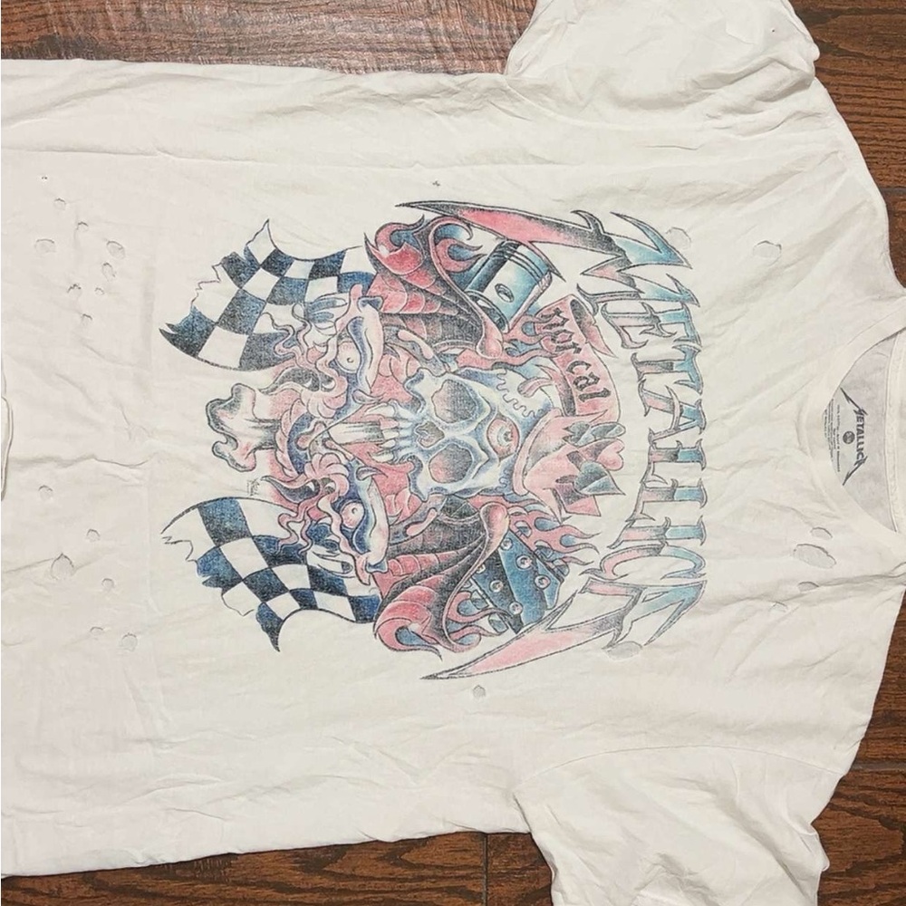 Urban Outfitters White Graphic Tee